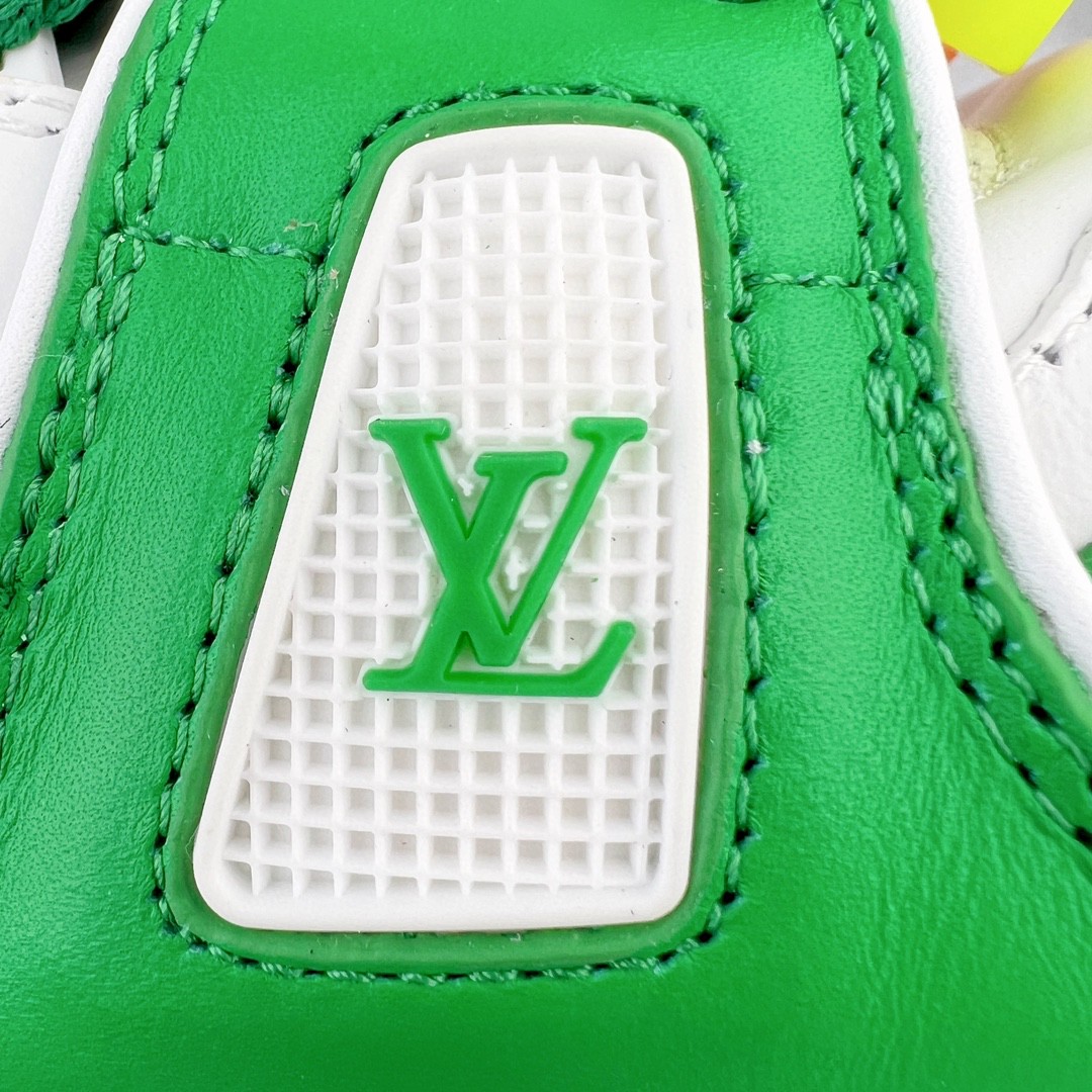Louis Vuitton 路易威登 TTrainer Maxi 小胖丁 绿色 低筒 休闲鞋 板鞋 运动鞋 男鞋 女鞋 1AB8SD
