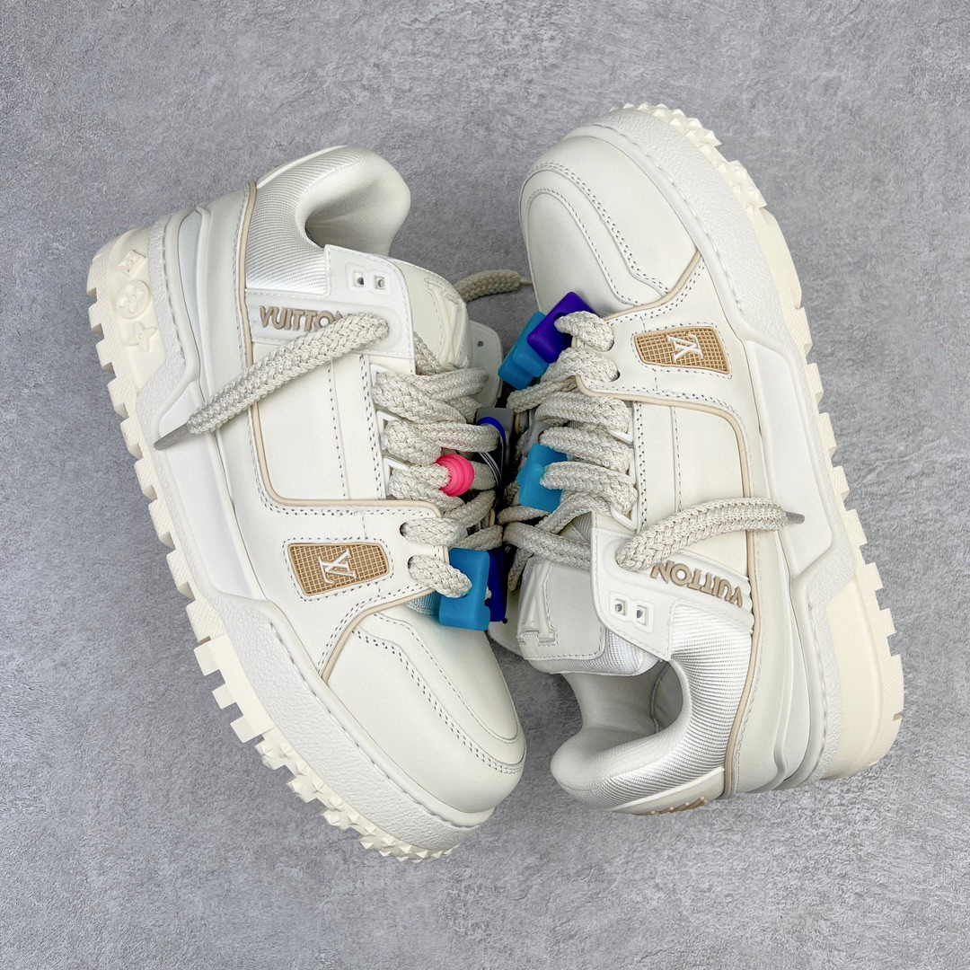 Louis Vuitton 路易威登 TTrainer Maxi 小胖丁 白色 低筒 休闲鞋 板鞋 运动鞋 男鞋 女鞋 1AB8RK