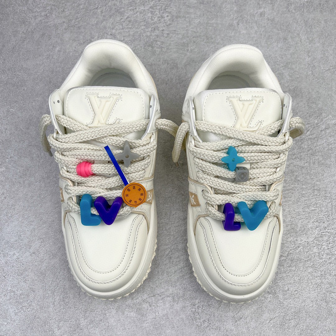 Louis Vuitton 路易威登 TTrainer Maxi 小胖丁 白色 低筒 休闲鞋 板鞋 运动鞋 男鞋 女鞋 1AB8RK
