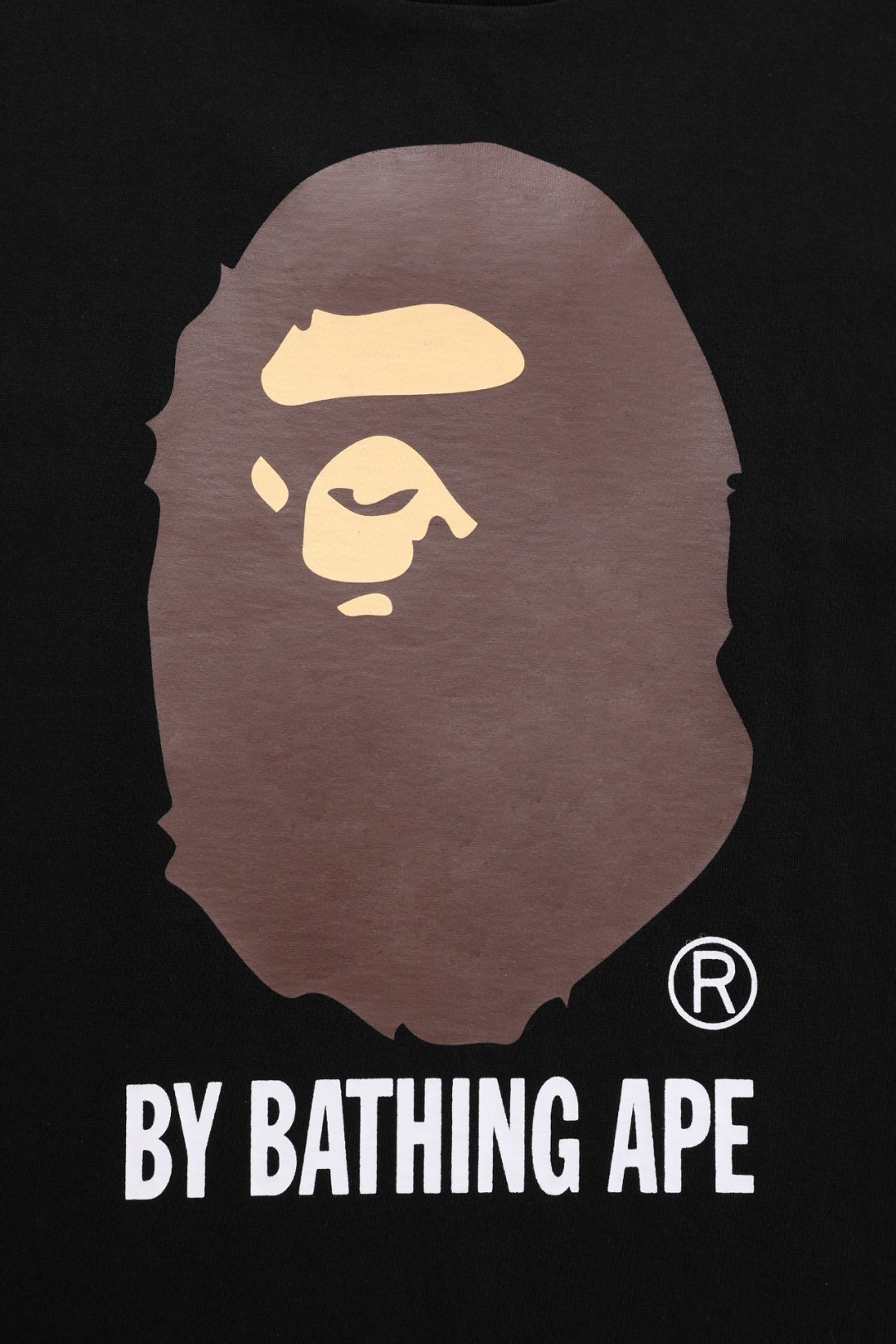 A BATHING APE BAPE By Bathing Ape Tee 猿人头 字母印花 白色 红色 黄色 粉色 黑色 圆领 T恤 短袖 夏款 男女同款 0ZXTEM110003E