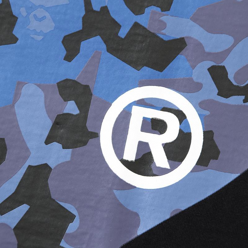A BATHING APE BAPE 字母沙漠迷彩猿人头 印花 白蓝色 黑蓝色 白棕色 黑棕色 圆领 T恤 短袖 夏款 男女同款 0ZXTEM110050I