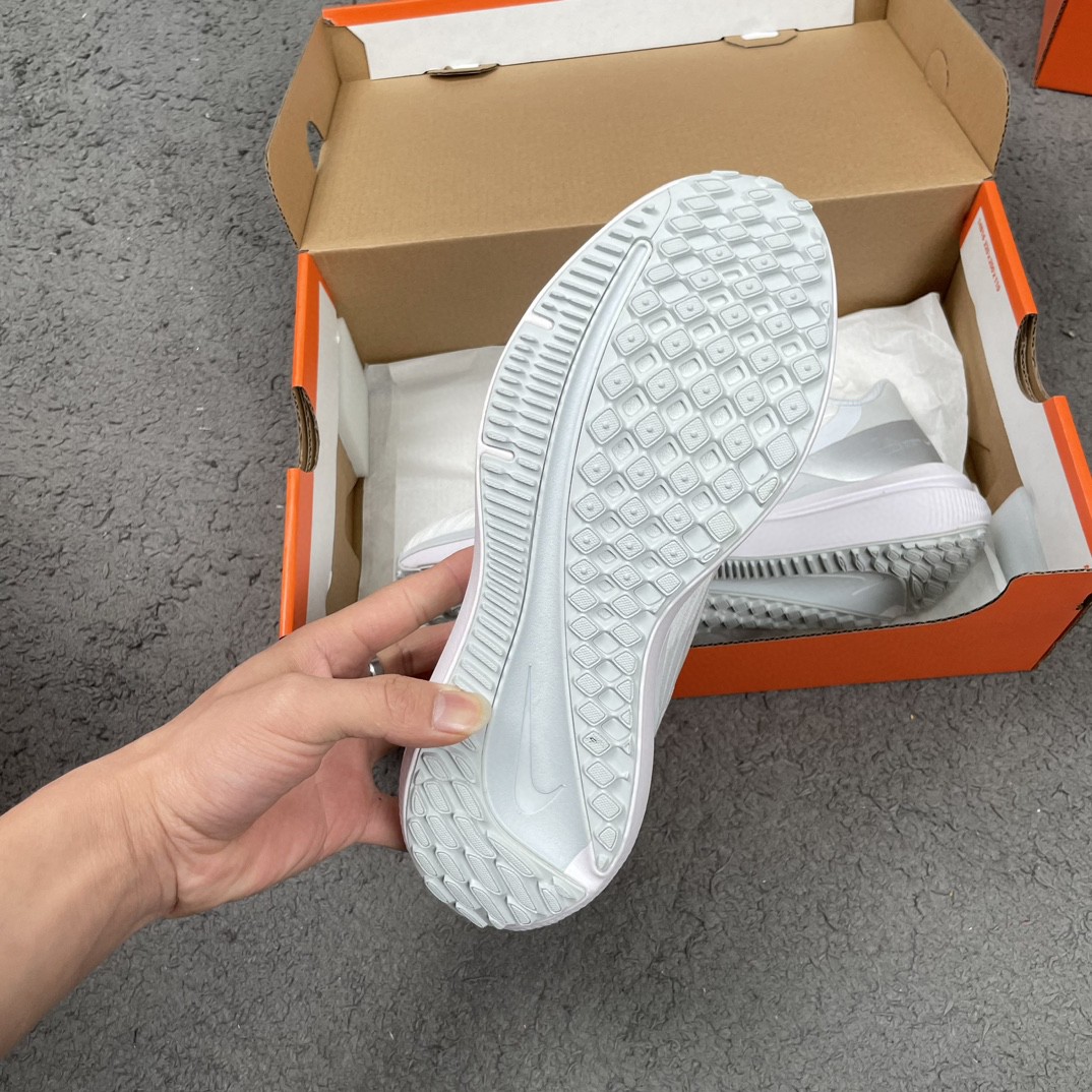 Nike Zoom Winflo 9 白灰 低筒 减震防滑 运动鞋 跑步鞋 男鞋 女鞋 DD8686-100