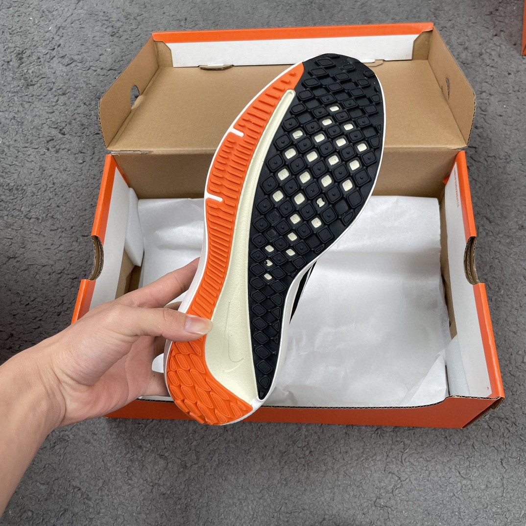 Nike Zoom Winflo 9 登月 黑橙 低筒 减震防滑 运动鞋 跑步鞋 男鞋 女鞋 DX6040-071