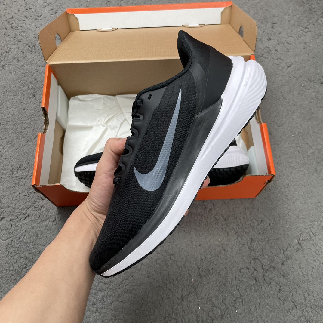 Nike Zoom Winflo 9 黑色 低筒 减震防滑 运动鞋 跑步鞋 男鞋 女鞋 DD6203-001