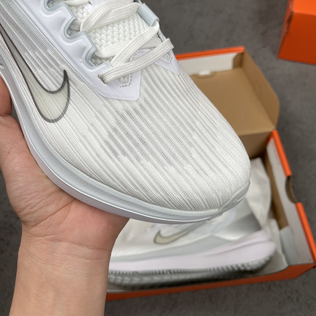 Nike Zoom Winflo 9 白灰 低筒 减震防滑 运动鞋 跑步鞋 男鞋 女鞋 DD8686-100