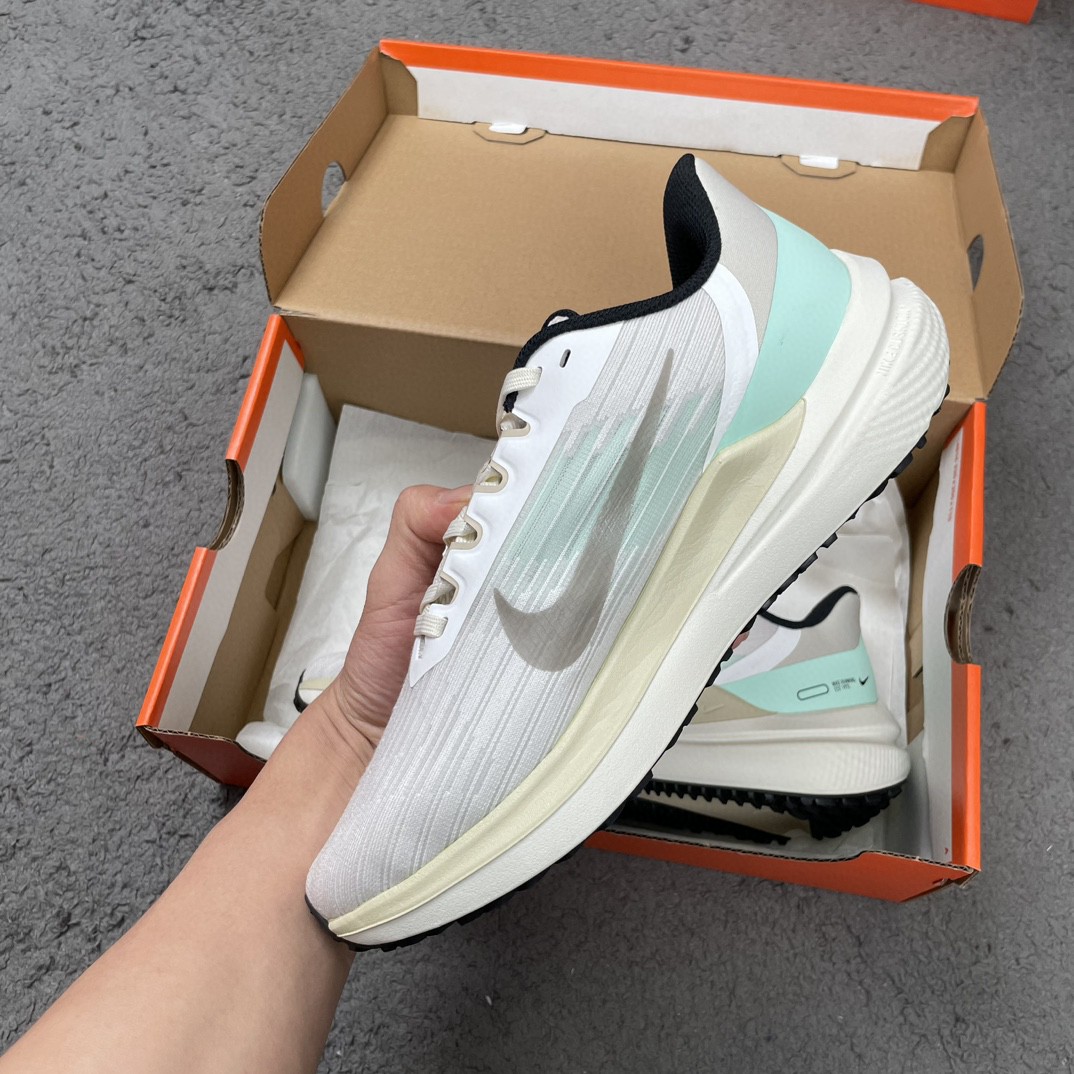 Nike Zoom Winflo 9 白绿 低筒 减震防滑 运动鞋 跑步鞋 男鞋 女鞋 DV9121-011