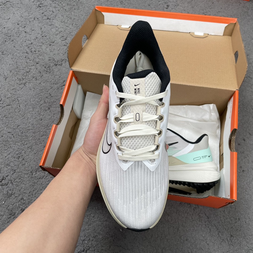 Nike Zoom Winflo 9 白绿 低筒 减震防滑 运动鞋 跑步鞋 男鞋 女鞋 DV9121-011