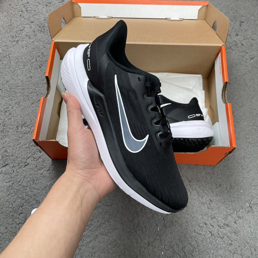 Nike Zoom Winflo 9 黑色 低筒 减震防滑 运动鞋 跑步鞋 男鞋 女鞋 DD6203-001