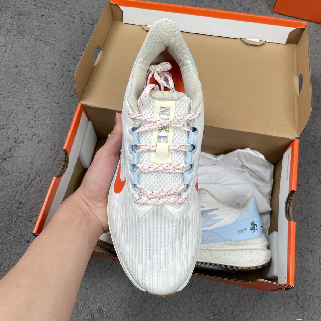 Nike Zoom Winflo 9 蓝白色 低筒 减震防滑 运动鞋 跑步鞋 男鞋 女鞋 DX6048-181