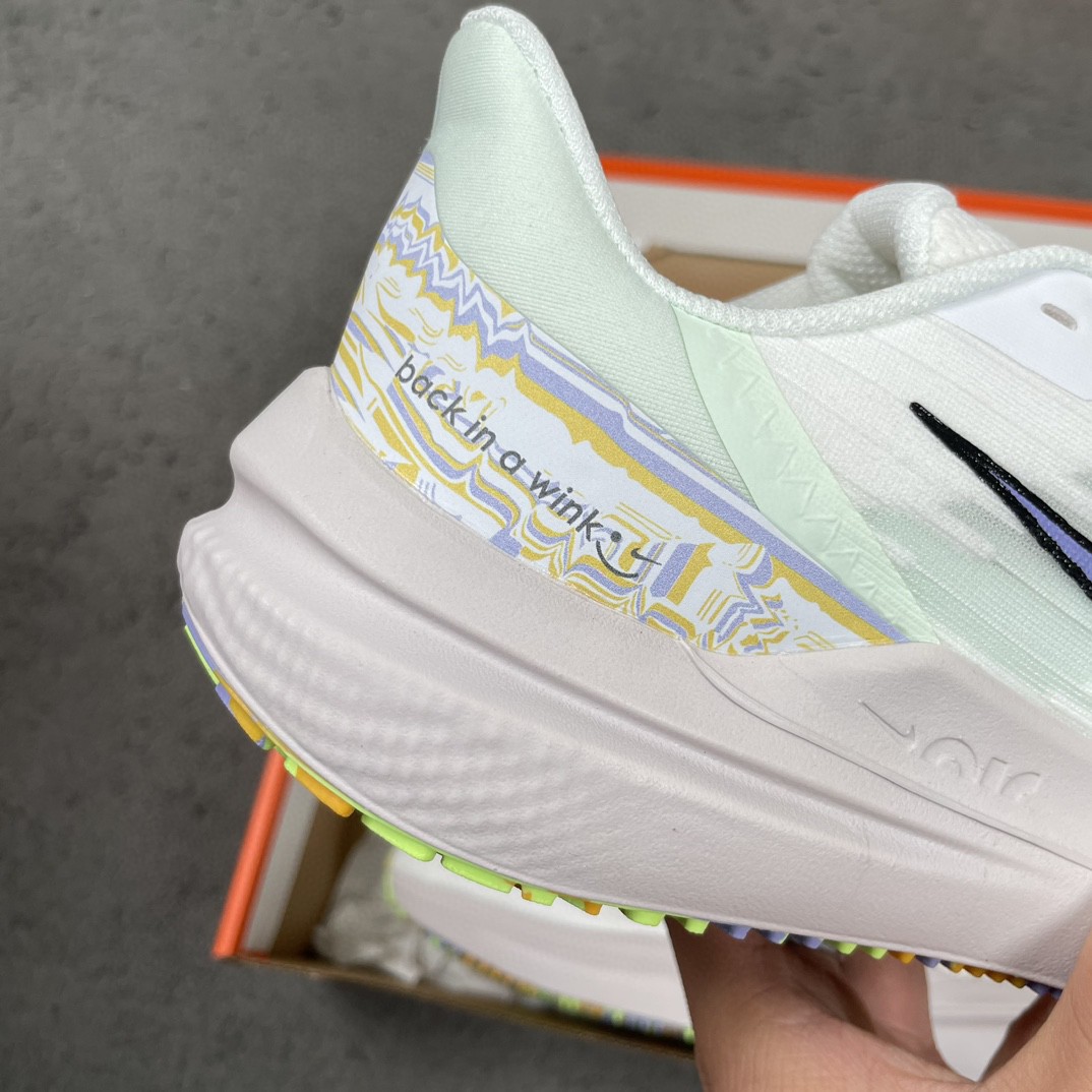 Nike Zoom Winflo 9 白蓝 低筒 减震防滑 运动鞋 跑步鞋 男鞋 女鞋 DR8802-100