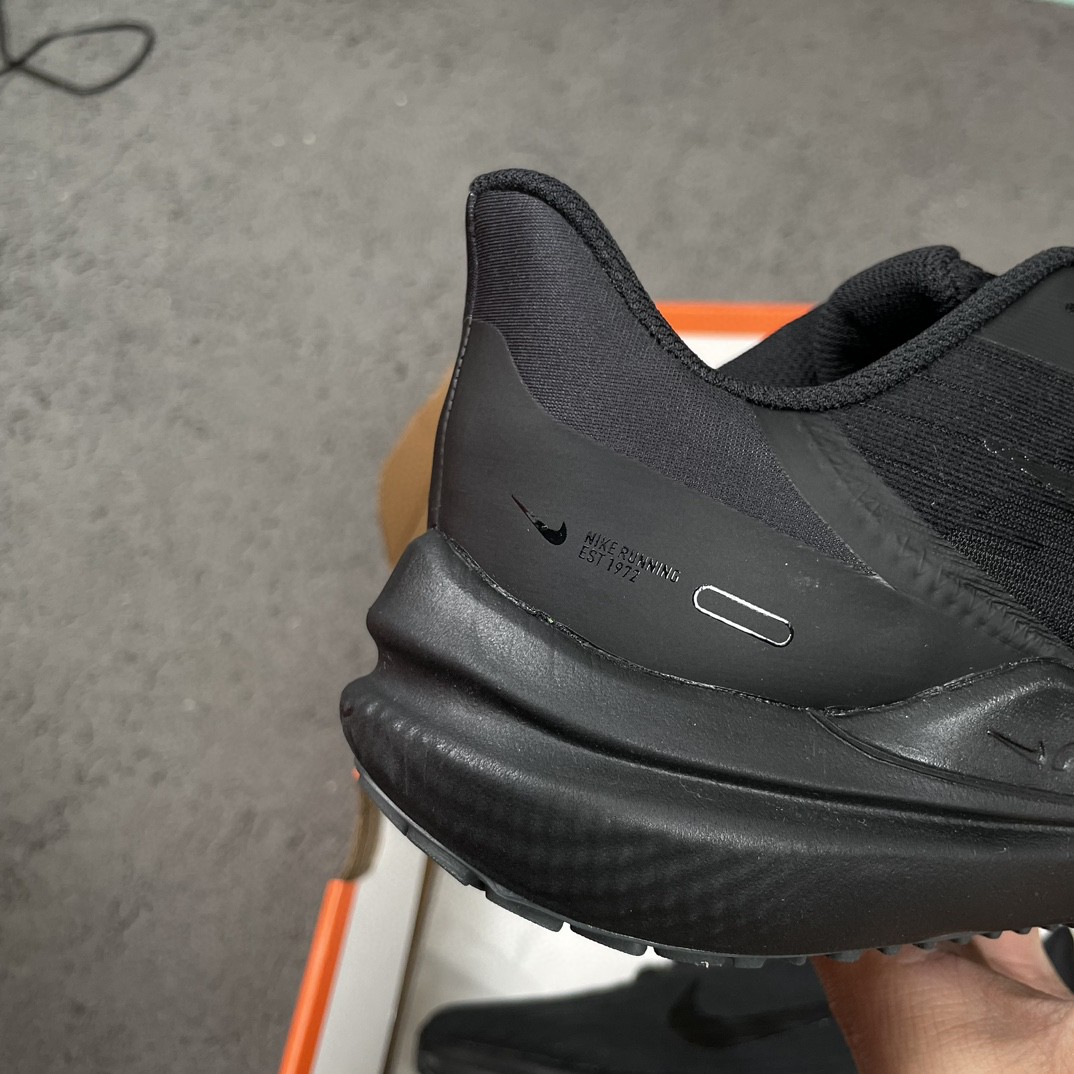 Nike Zoom Winflo 9 登月 黑色 低筒 减震防滑 运动鞋 跑步鞋 男鞋 女鞋 DD8686-002
