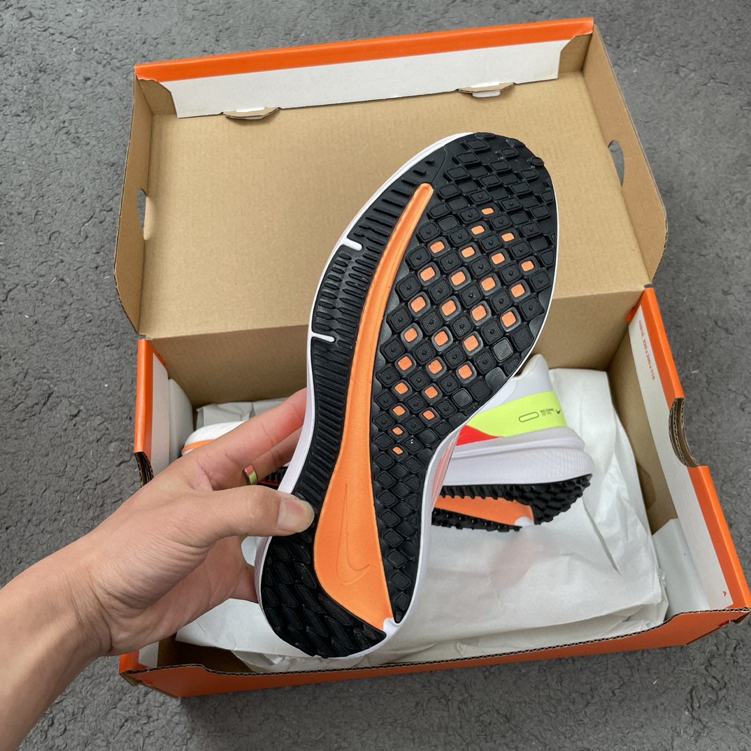 Nike Zoom Winflo 9 白橙 低筒 减震防滑 运动鞋 跑步鞋 男鞋 女鞋 DD6203-100