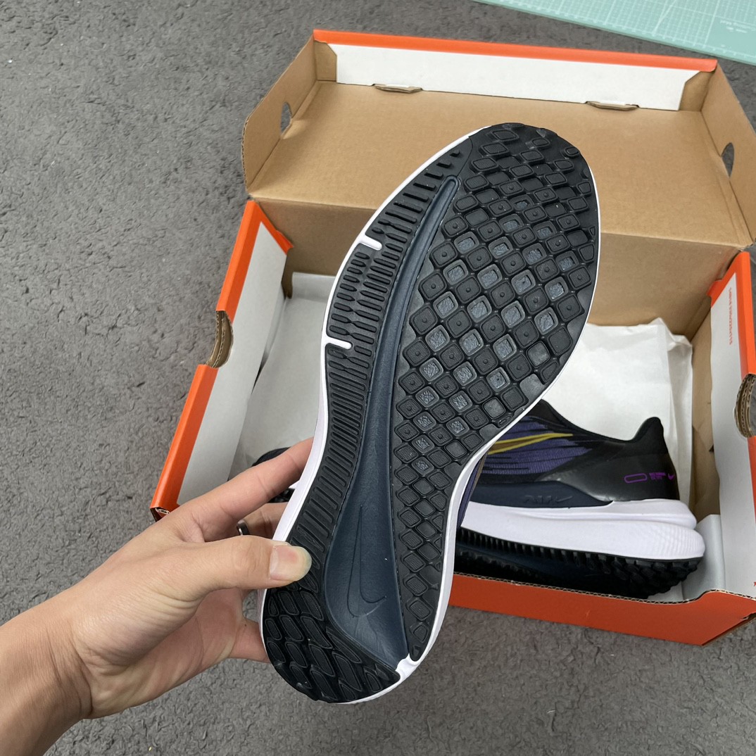 Nike Zoom Winflo 9 登月 黑蓝金 低筒 减震防滑 运动鞋 跑步鞋 男鞋 女鞋 DD6203-007