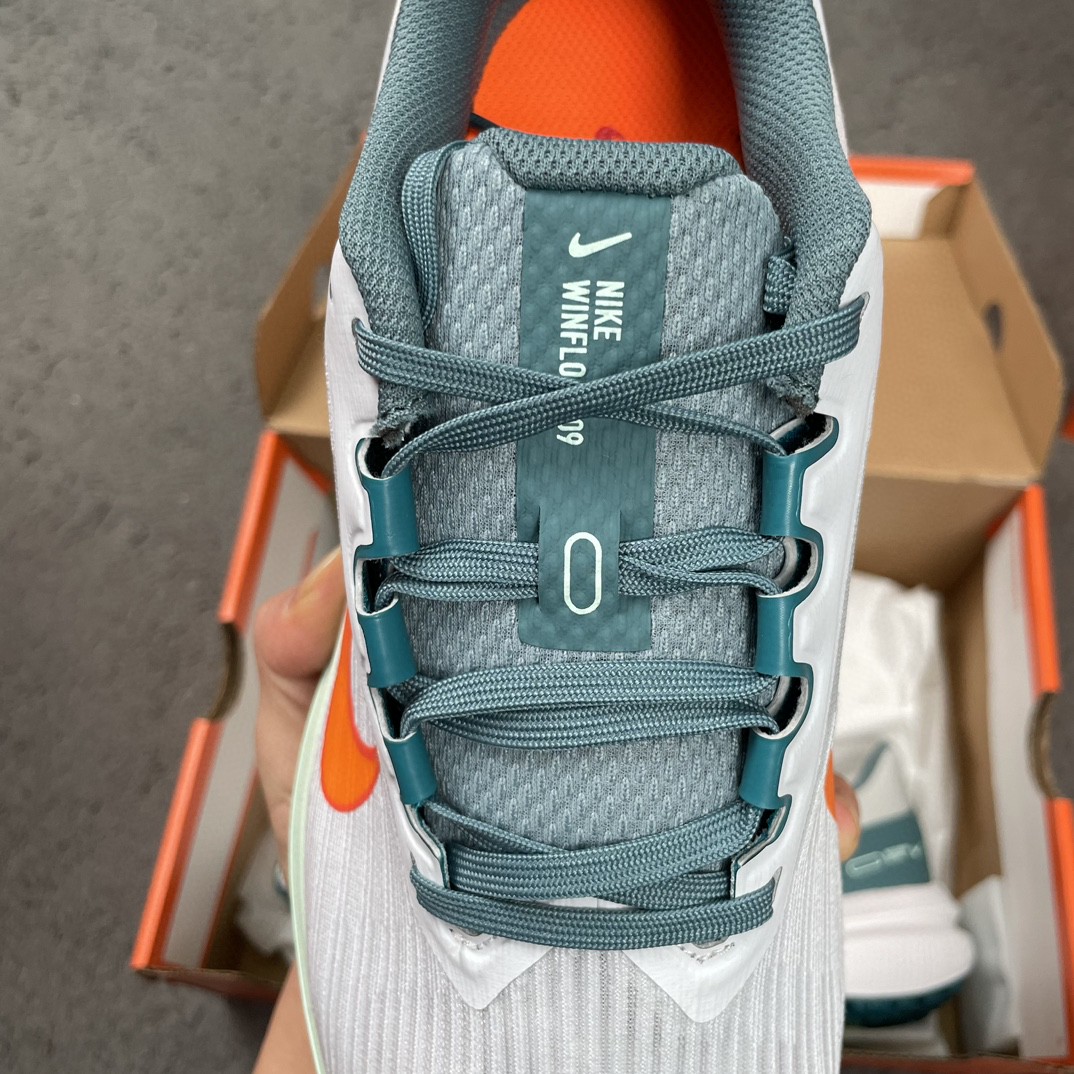 Nike Zoom Winflo 9 登月 灰蓝色 低筒 减震防滑 运动鞋 跑步鞋 男鞋 女鞋 DD6203-005