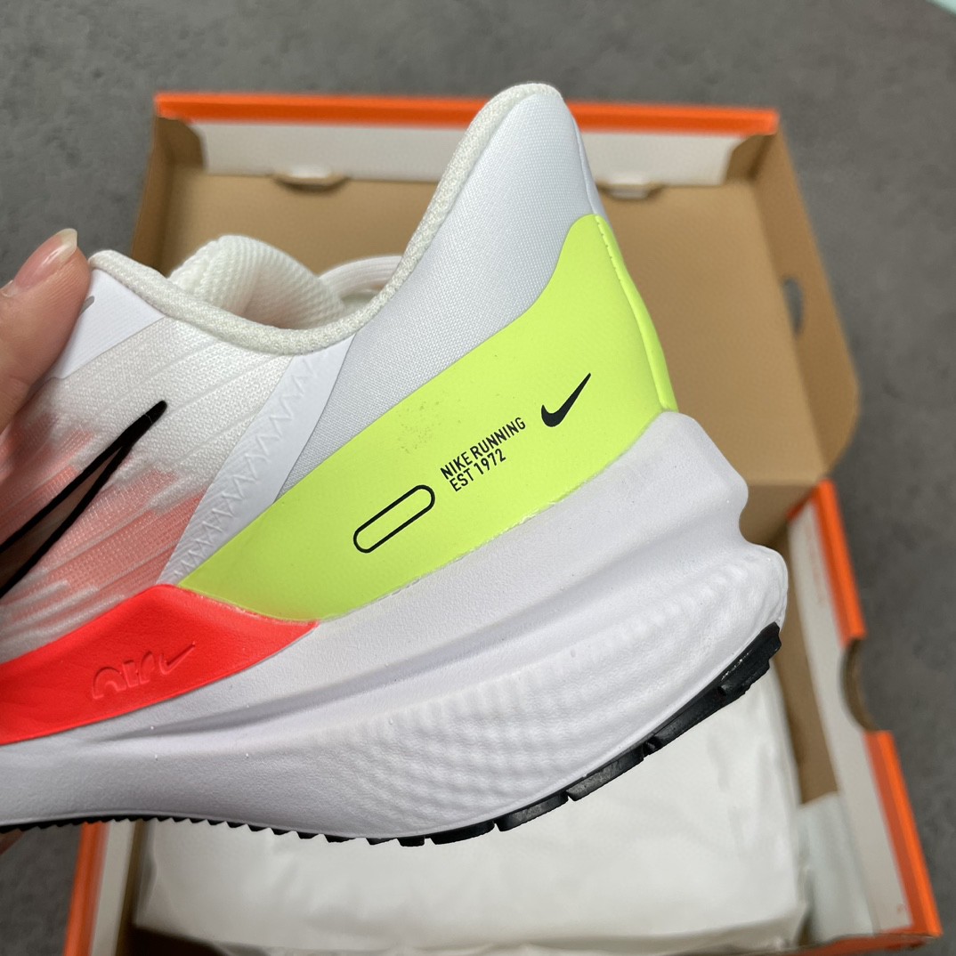 Nike Zoom Winflo 9 白橙 低筒 减震防滑 运动鞋 跑步鞋 男鞋 女鞋 DD6203-100