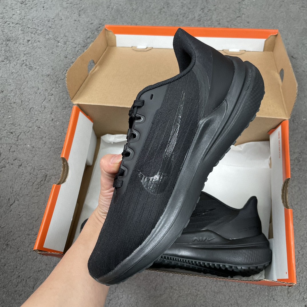 Nike Zoom Winflo 9 登月 黑色 低筒 减震防滑 运动鞋 跑步鞋 男鞋 女鞋 DD8686-002
