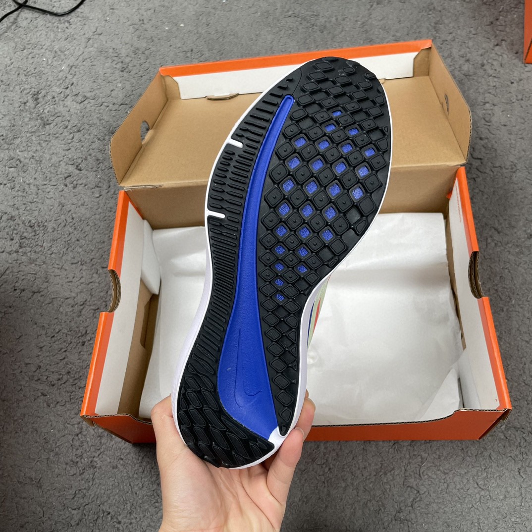 Nike Zoom Winflo 9 登月 白红 低筒 减震防滑 运动鞋 跑步鞋 男鞋 女鞋 DX3355-100