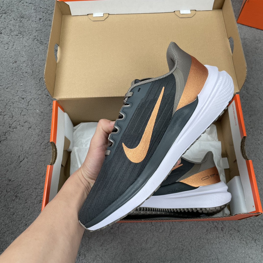 Nike Zoom Winflo 9 登月 黑棕 低筒 减震防滑 运动鞋 跑步鞋 男鞋 女鞋 DD8686-005