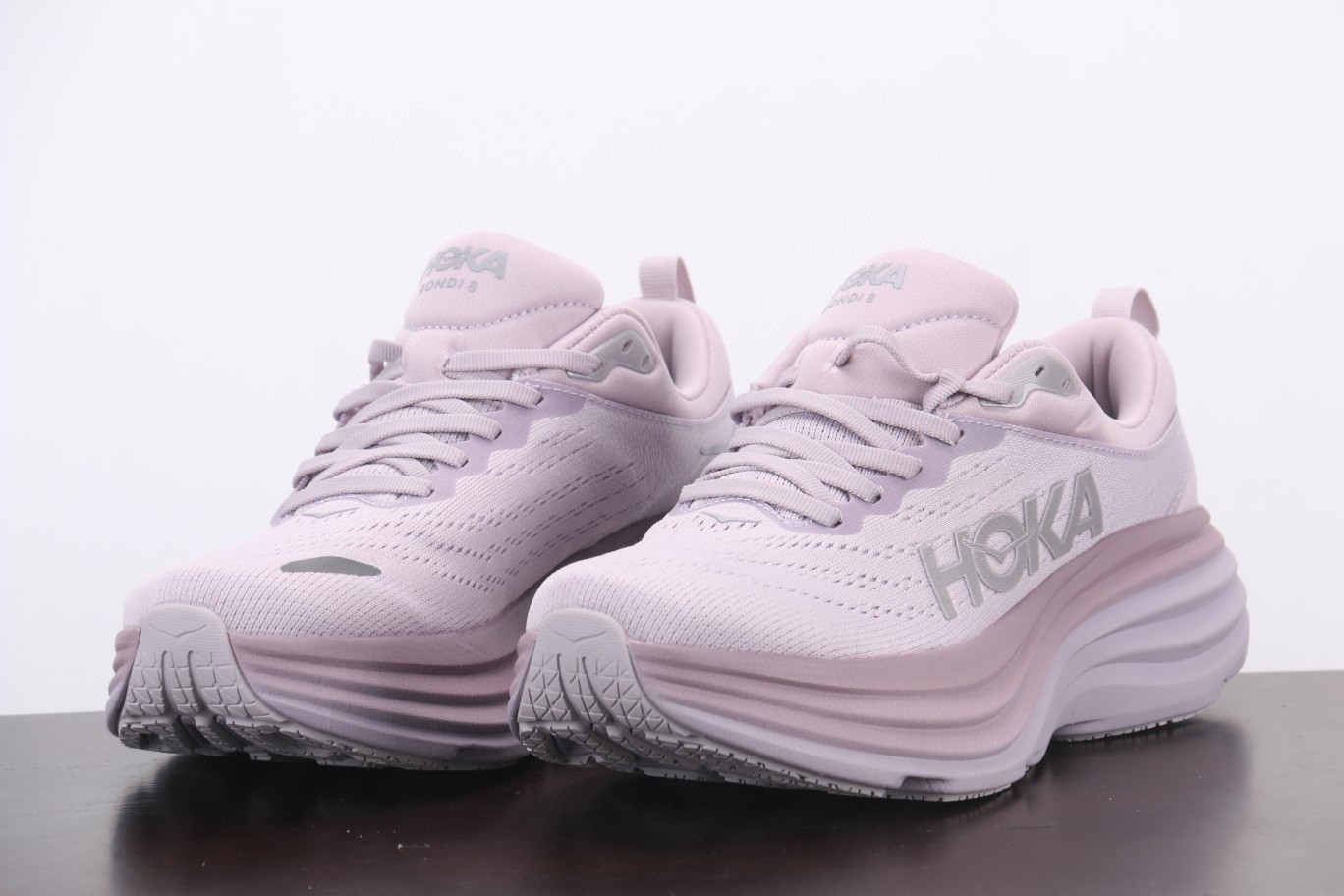 HOKA ONE ONE Bondi 8 邦代8 紫色 低筒 户外鞋 运动鞋 跑步鞋 跑鞋 男鞋 1127952-LMEL