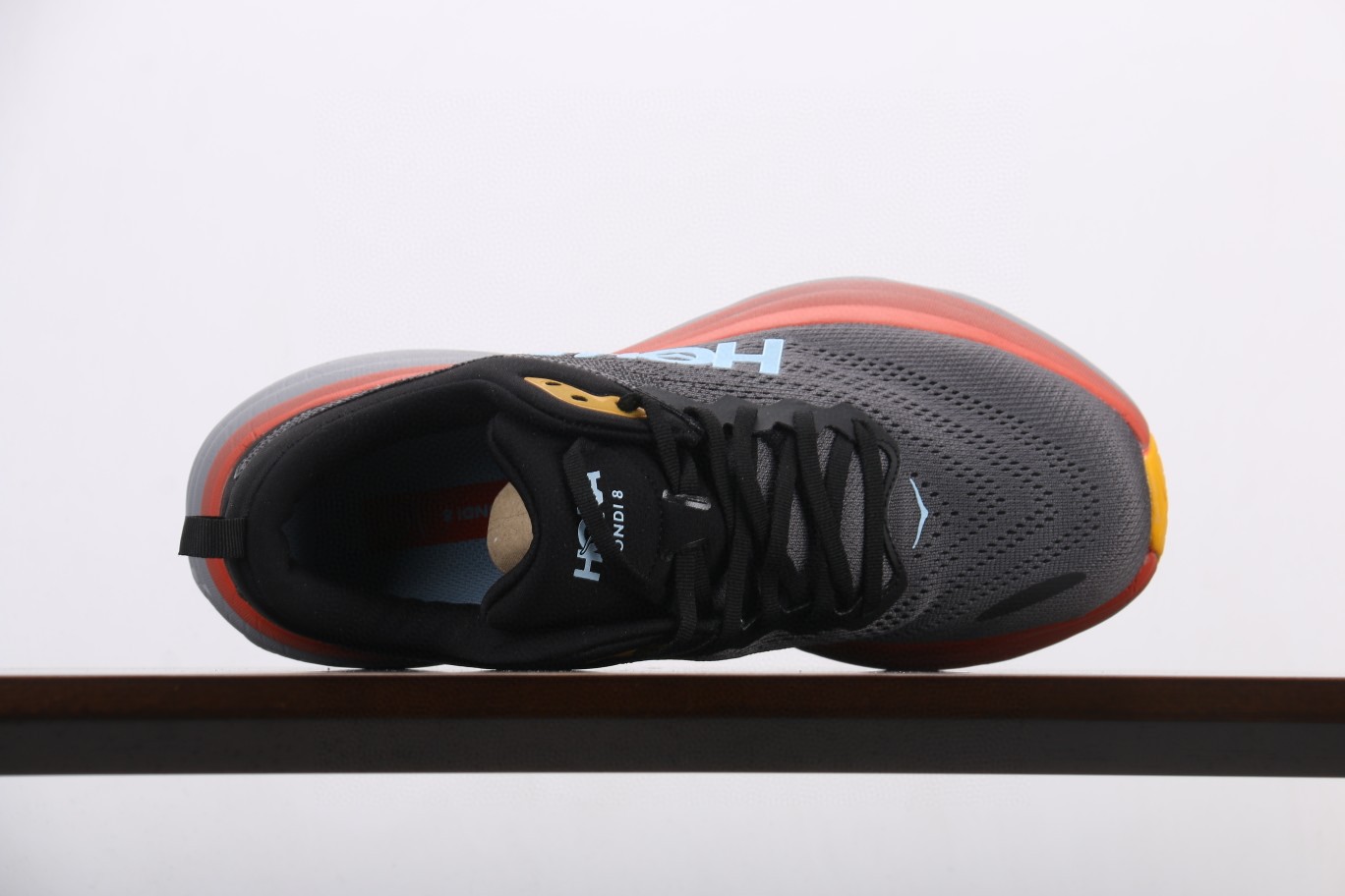 HOKA ONE ONE Bondi 8 邦代8 灰蓝 低筒 户外鞋 运动鞋 跑步鞋 跑鞋 男鞋 1123202-ACTL