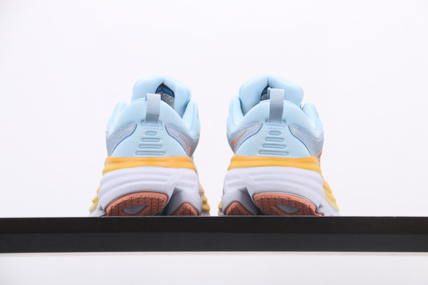 HOKA ONE ONE Bondi 8 邦代8 浅蓝色 低筒 户外鞋 运动鞋 跑步鞋 跑鞋 男鞋 1127952-SSCA