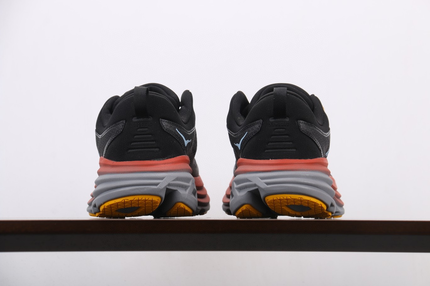 HOKA ONE ONE Bondi 8 邦代8 灰蓝 低筒 户外鞋 运动鞋 跑步鞋 跑鞋 男鞋 1123202-ACTL