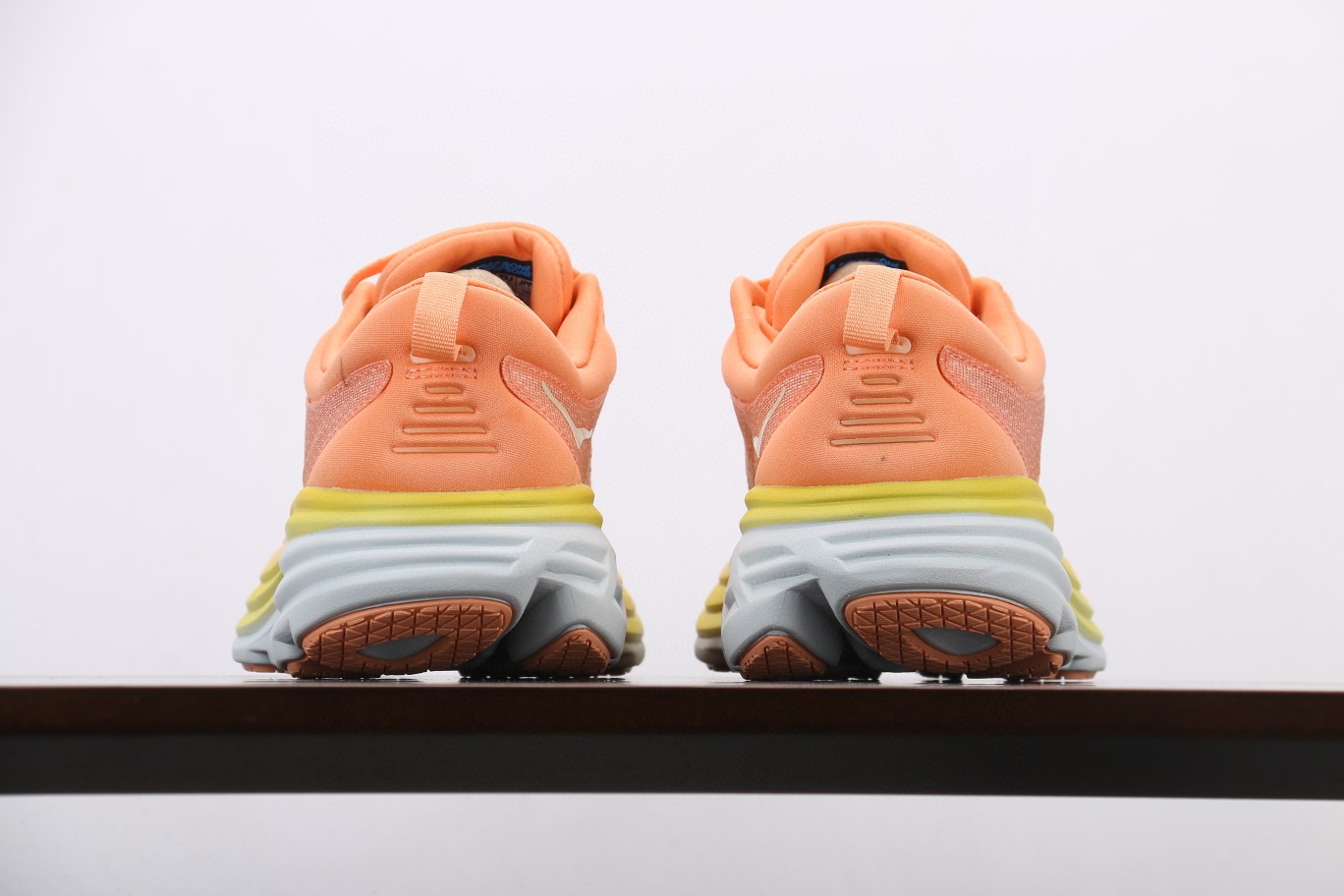 HOKA ONE ONE Bondi 8 邦代8 橙黄色 低筒 运动鞋 跑步鞋 跑鞋 男鞋 1127952-SCPP