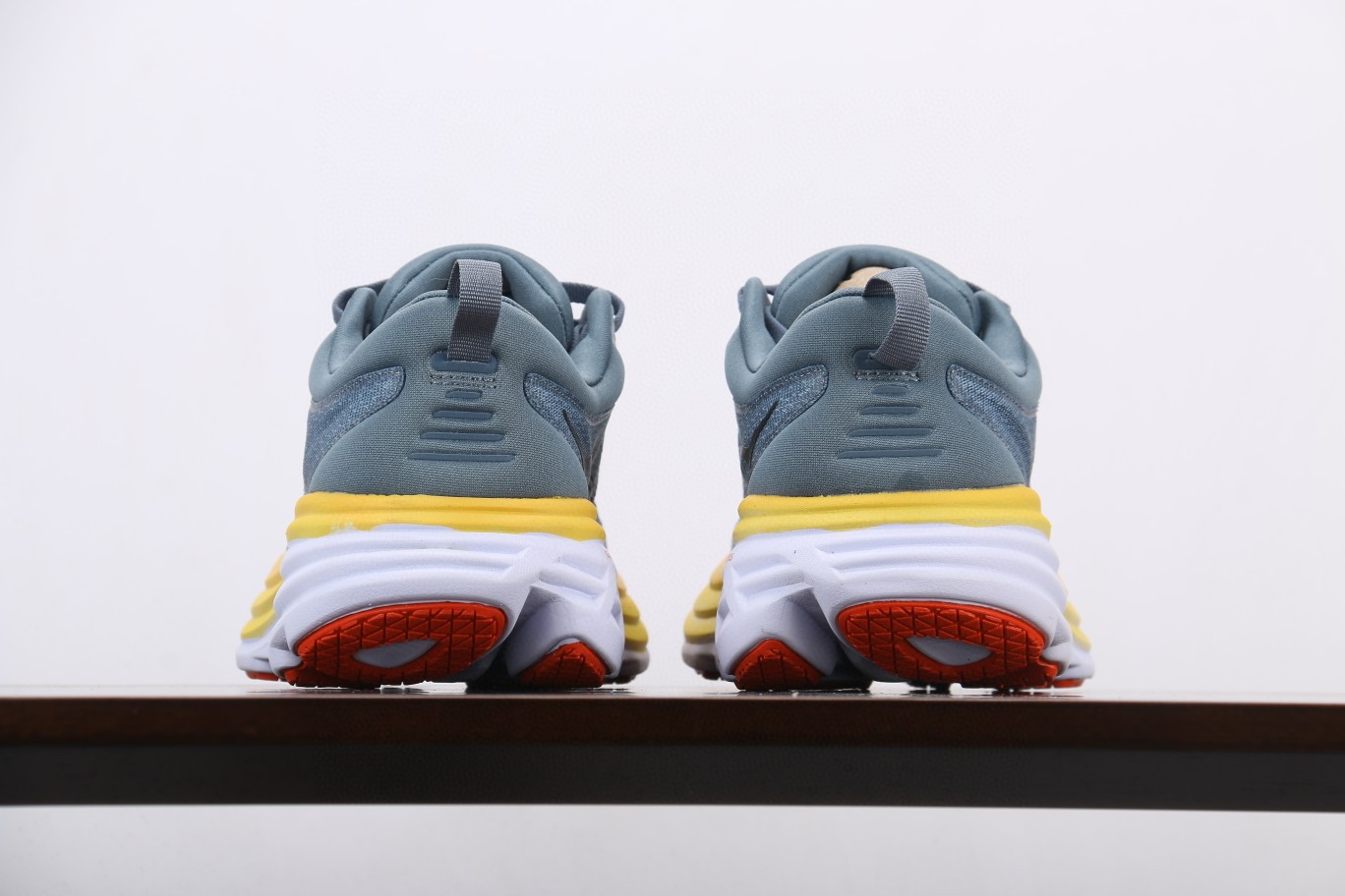 HOKA ONE ONE Bondi 8 邦代8 蓝黑 低筒 运动鞋 跑步鞋 跑鞋 男鞋 1127953-GBMS