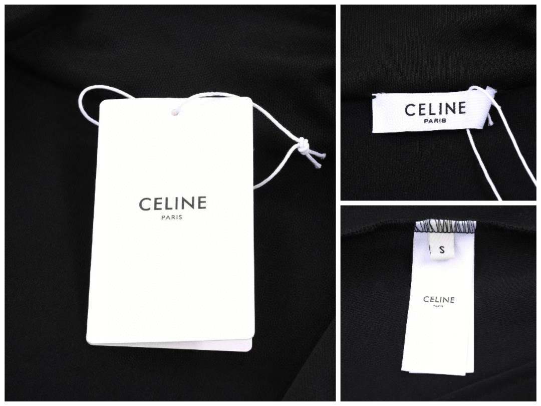 CELINE 赛琳 黑色 Logo刺绣拉链卫衣 宽松 长袖 外套 男女同款 