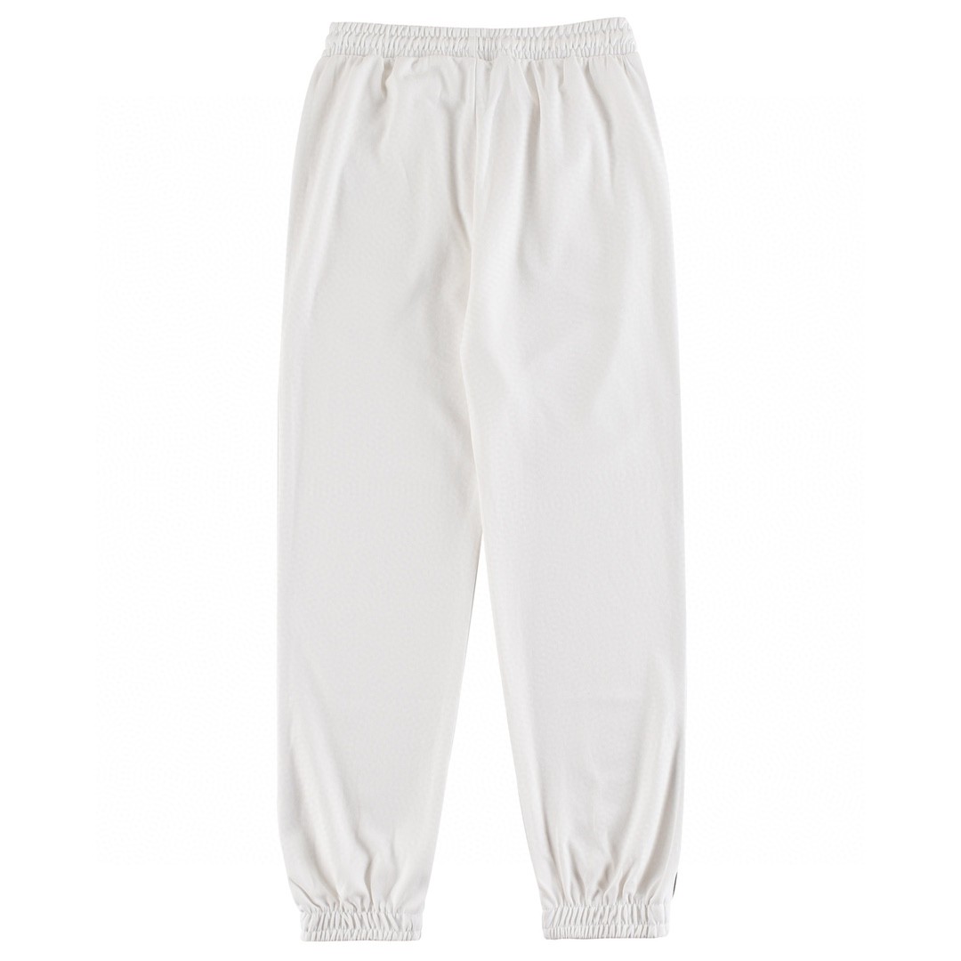 CELINE 赛琳 口袋微标logo 卫裤 白色 休闲裤 运动裤 长裤 男女同款