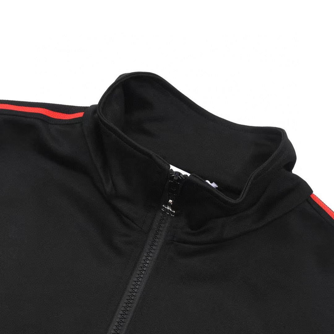 CELINE 赛琳 黑色 Logo刺绣拉链卫衣 宽松 长袖 外套 男女同款 