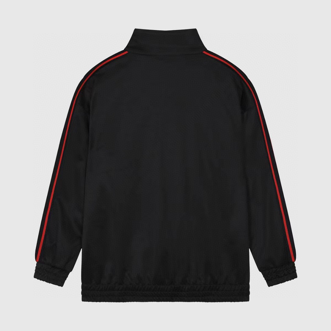 CELINE 赛琳 黑色 Logo刺绣拉链卫衣 宽松 长袖 外套 男女同款 