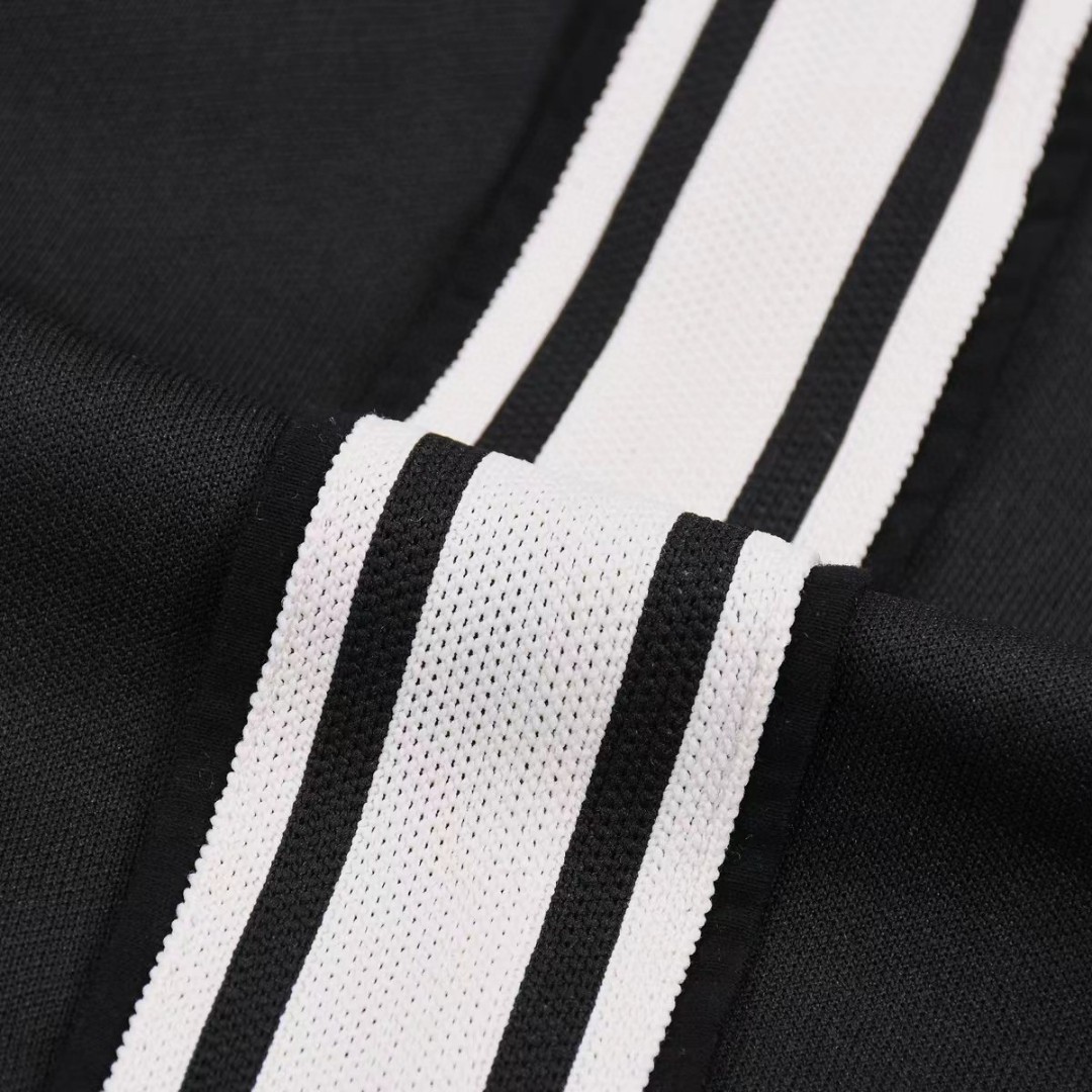 CELINE FW21 赛琳 刺绣字母平纹 卫裤 黑色 休闲裤 运动裤 长裤 男女同款