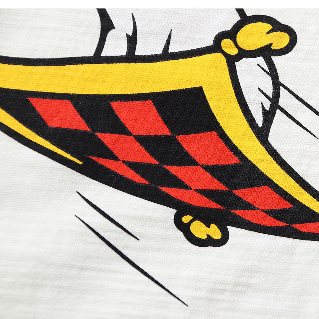 HUMAN MADE SS22 I Know Nigo T Shirt 徽标卡通印花 白色 圆领 短袖 T恤 男女同款 XX23TE009