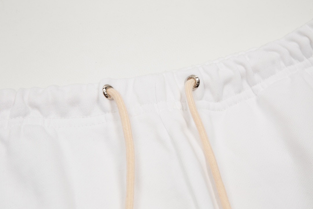 CELINE 赛琳 字母logo 卫裤 白色 休闲裤 运动裤 短裤 男女同款