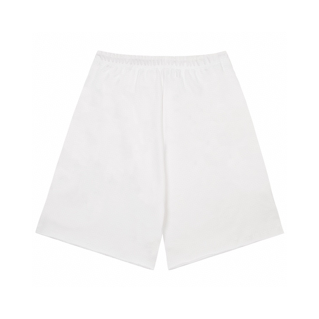 CELINE 赛琳 字母logo 卫裤 白色 休闲裤 运动裤 短裤 男女同款