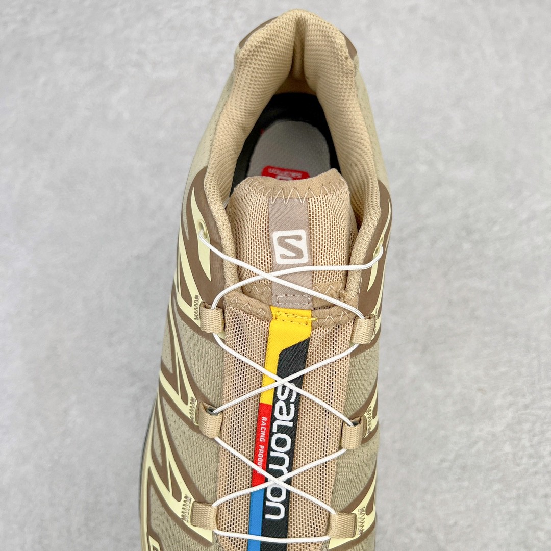 SALOMON XT-6 萨洛蒙 杏色 低筒 户外 跑步鞋 运动鞋 男鞋 女鞋 416410（版型偏小一码）