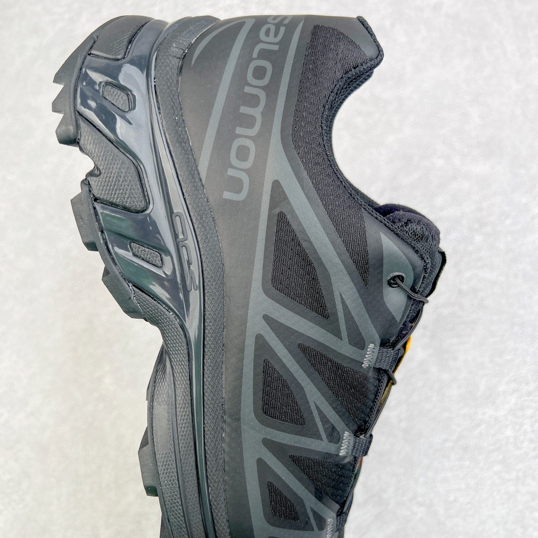 SALOMON XT-6 萨洛蒙 日食 黑色 低筒 户外 跑步鞋 运动鞋 男鞋 女鞋 410866（版型偏小一码）