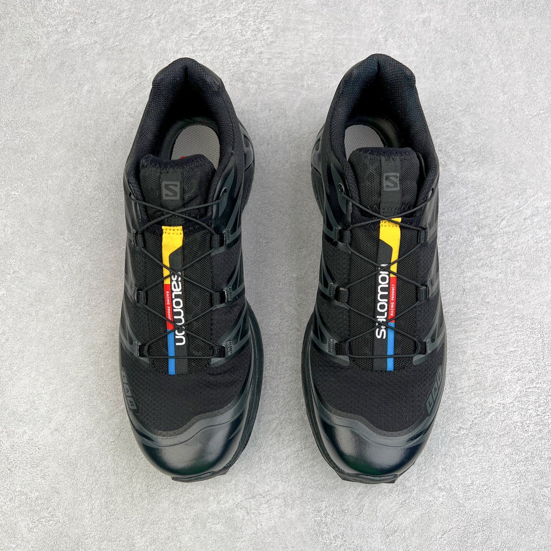 SALOMON XT-6 萨洛蒙 日食 黑色 低筒 户外 跑步鞋 运动鞋 男鞋 女鞋 410866（版型偏小一码）