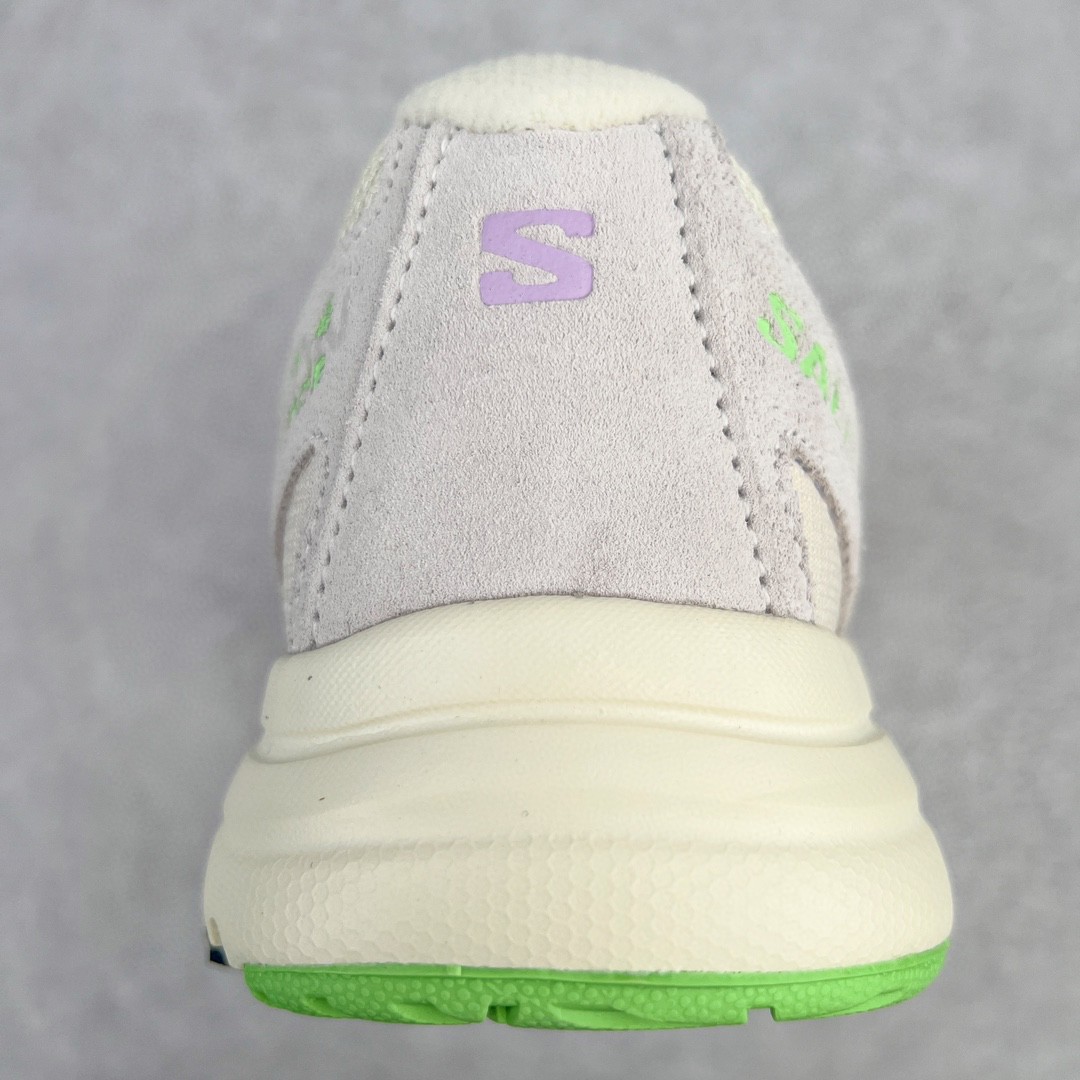 SALOMON X Mission 4 Suede 萨洛蒙 香草色 低筒 户外 跑步鞋 运动鞋 男鞋 女鞋 471384（版型偏小一码）