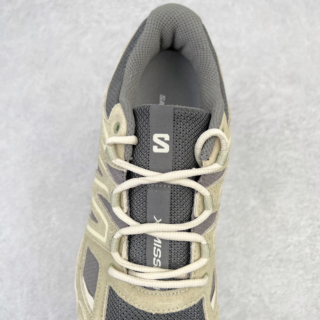 SALOMON X Mission 4 Suede 萨洛蒙 棕灰 低筒 户外 跑步鞋 运动鞋 男鞋 女鞋 471378（版型偏小一码）
