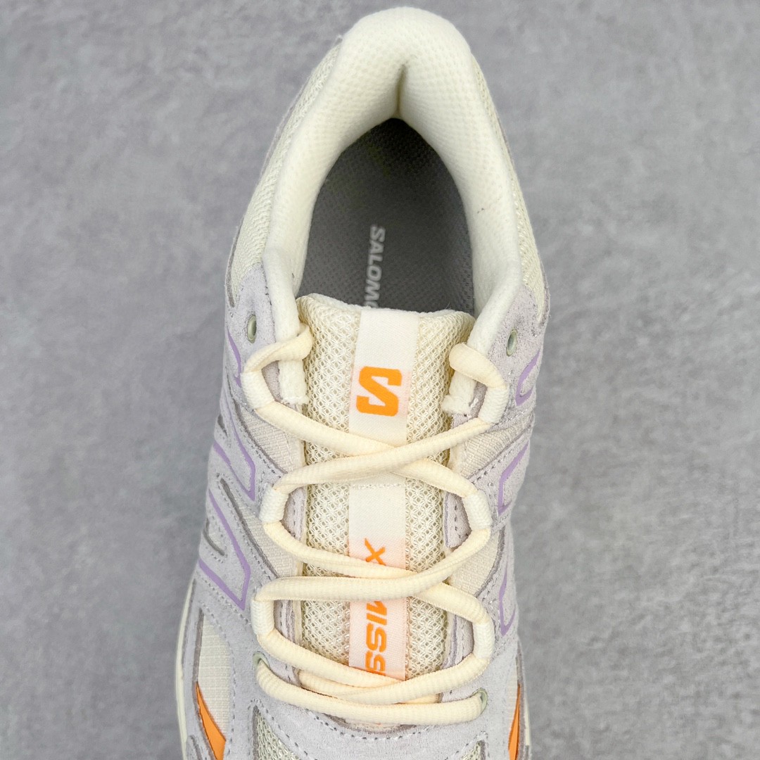 SALOMON X Mission 4 Suede 萨洛蒙 香草色 低筒 户外 跑步鞋 运动鞋 男鞋 女鞋 471384（版型偏小一码）