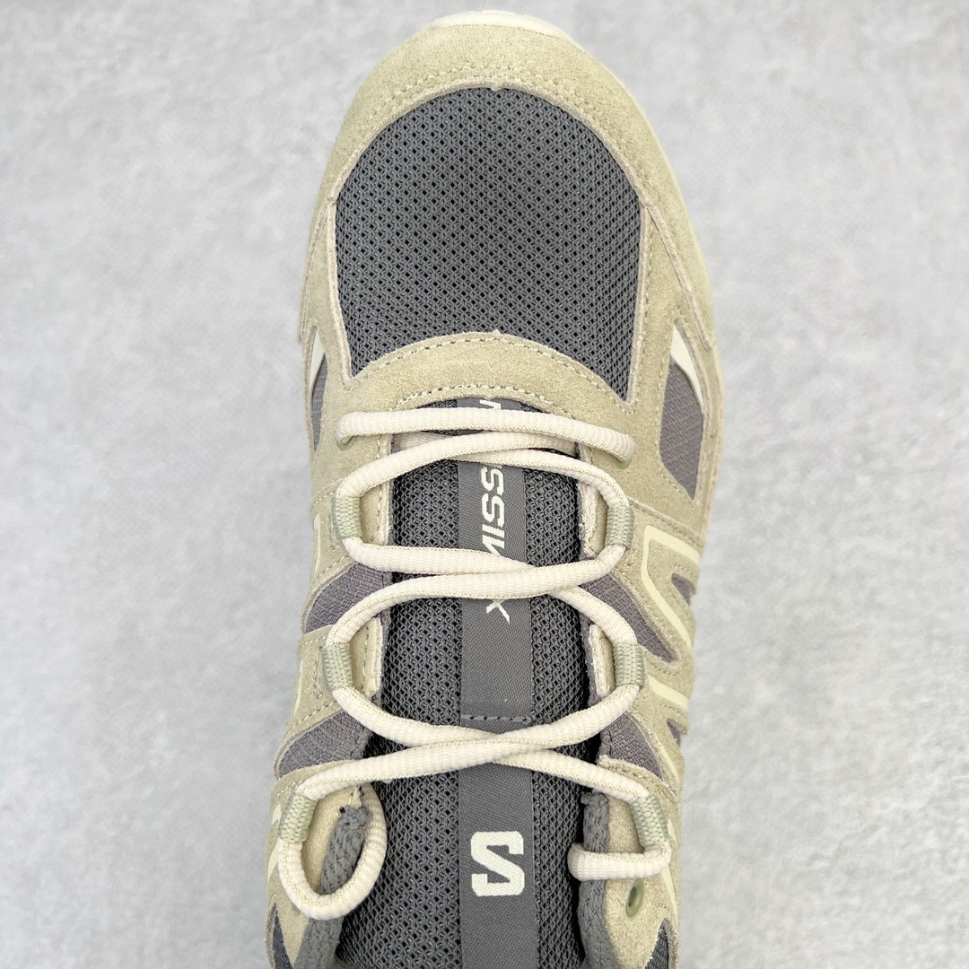 SALOMON X Mission 4 Suede 萨洛蒙 棕灰 低筒 户外 跑步鞋 运动鞋 男鞋 女鞋 471378（版型偏小一码）