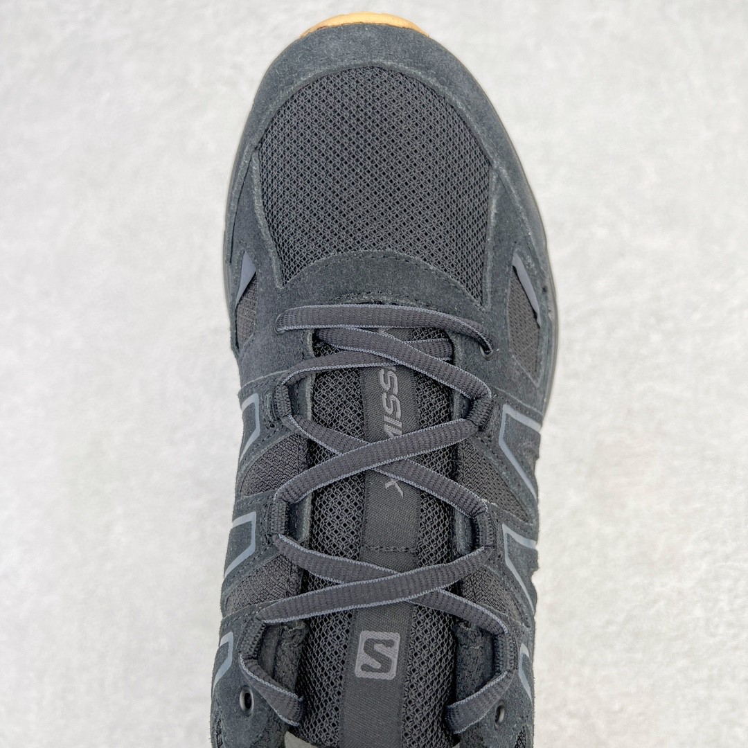 SALOMON X Mission 4 Suede 萨洛蒙 黑色 低筒 户外 跑步鞋 运动鞋 男鞋 女鞋 416071（版型偏小一码）