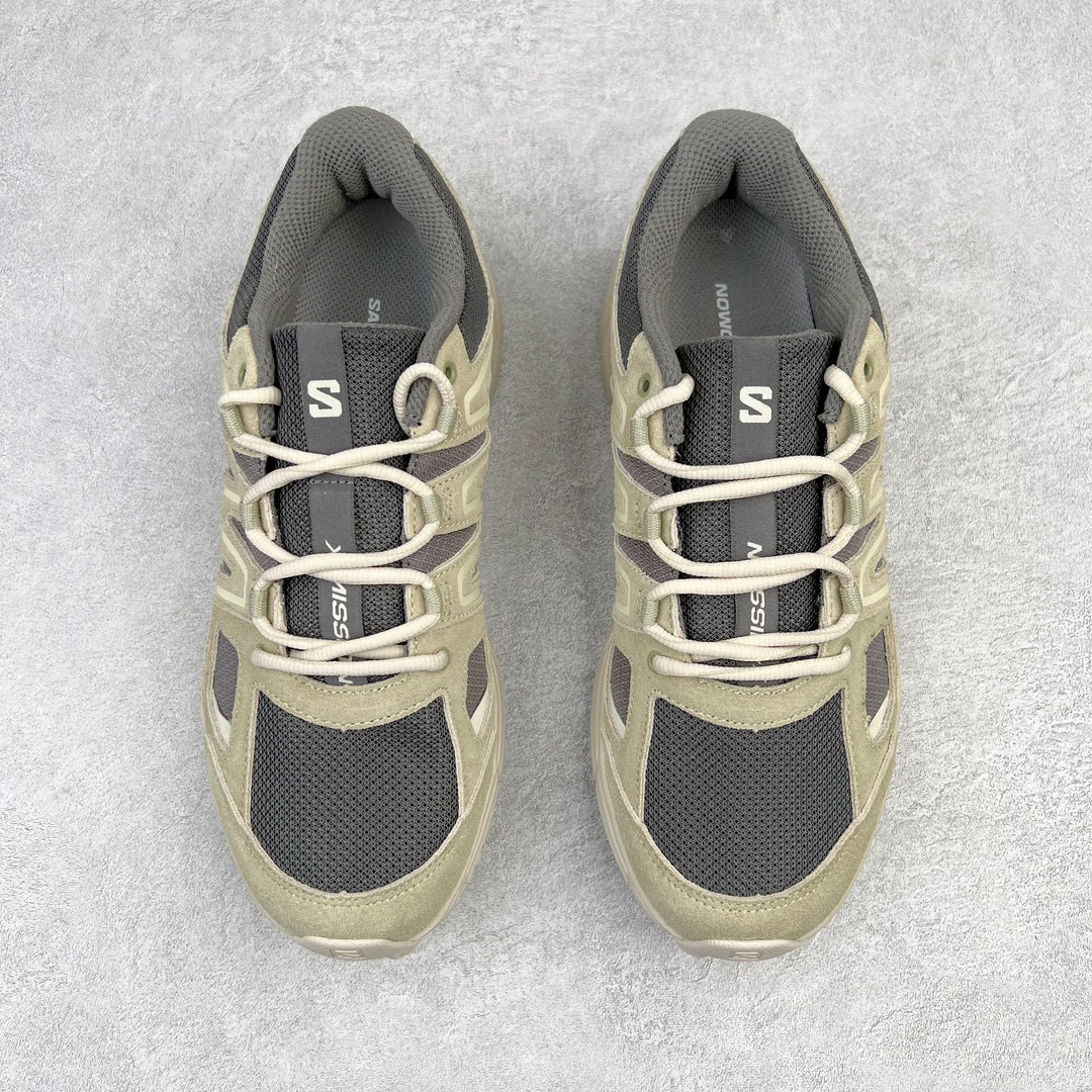 SALOMON X Mission 4 Suede 萨洛蒙 棕灰 低筒 户外 跑步鞋 运动鞋 男鞋 女鞋 471378（版型偏小一码）