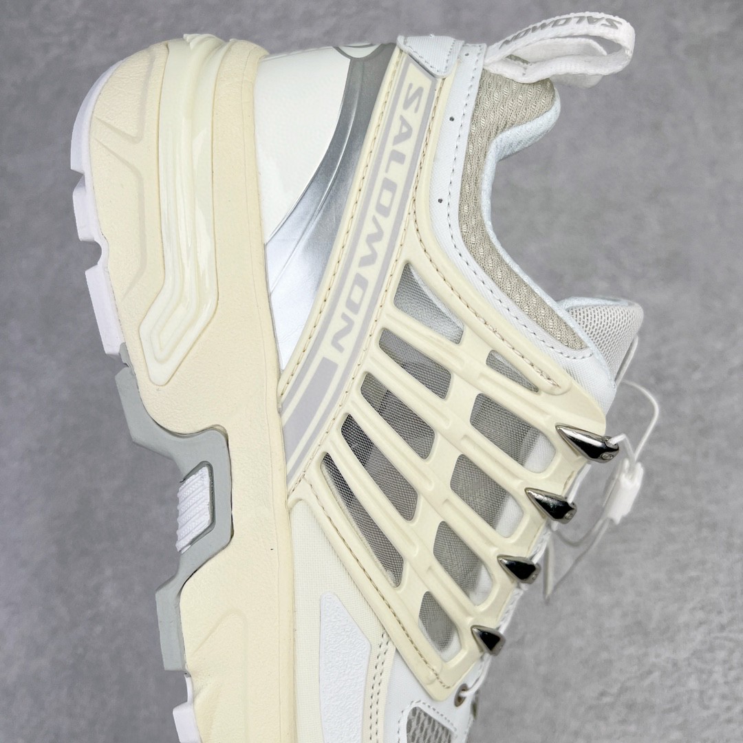 SALOMON  ACS Pro Advanced 萨洛蒙 白色 低筒 户外 跑步鞋 运动鞋 男鞋 女鞋 416394（版型偏小一码）