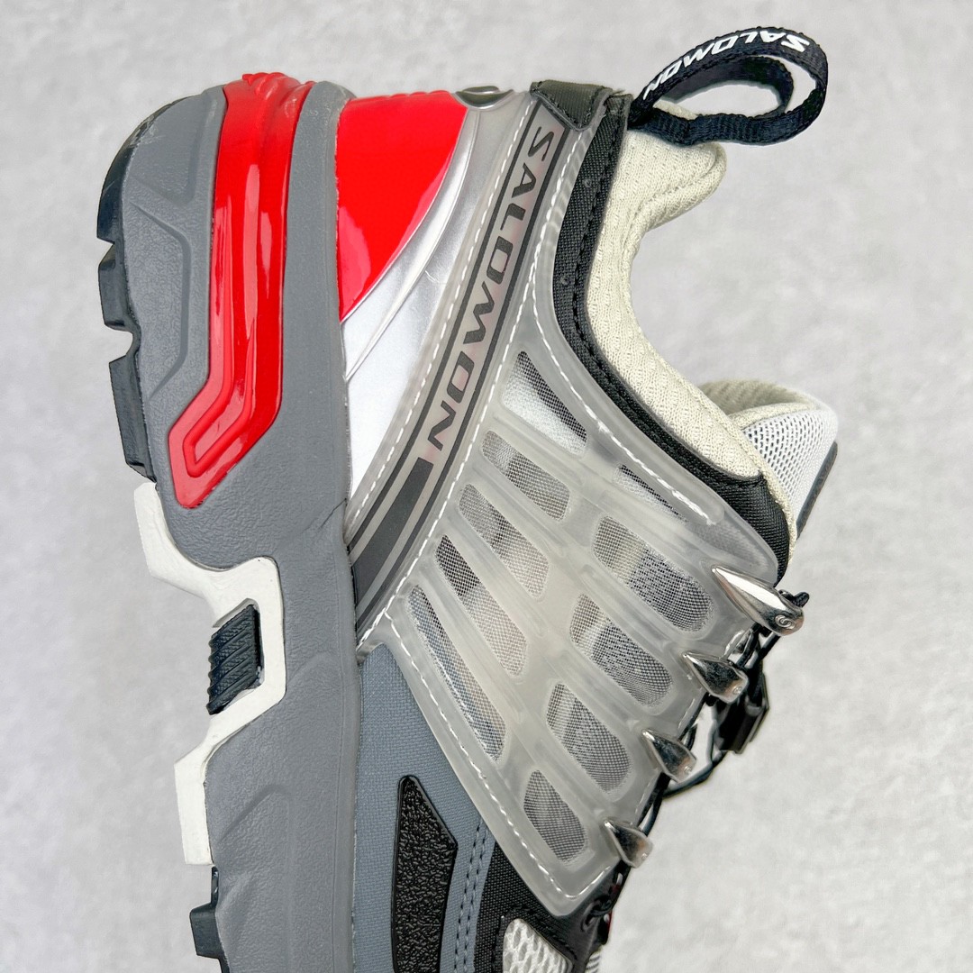 SALOMON  ACS Pro Advanced 萨洛蒙 银红 低筒 户外 跑步鞋 运动鞋 男鞋 女鞋 415537（版型偏小一码）