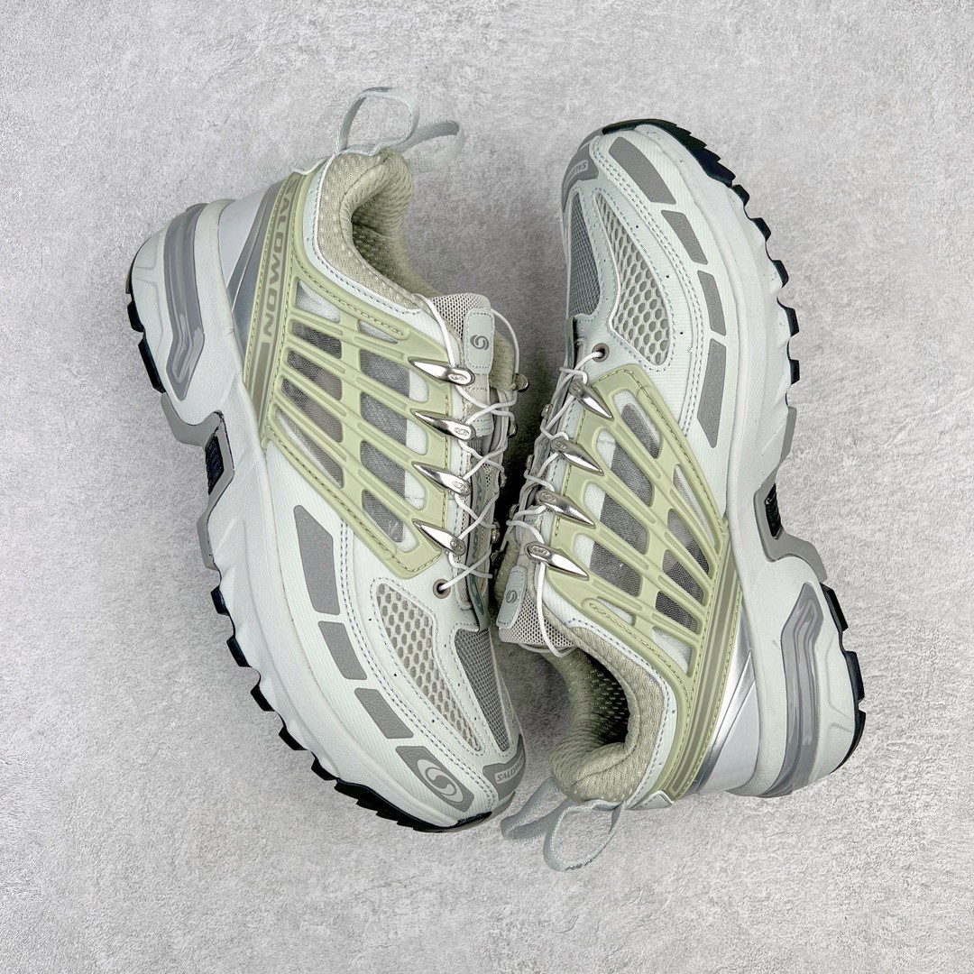 SALOMON ACS Pro Advanced 萨洛蒙 金属银 低筒 户外 跑步鞋 运动鞋 男鞋 女鞋 416395（版型偏小一码）