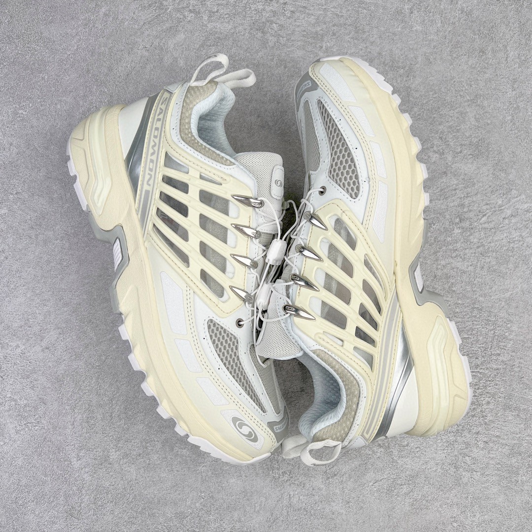 SALOMON  ACS Pro Advanced 萨洛蒙 白色 低筒 户外 跑步鞋 运动鞋 男鞋 女鞋 416394（版型偏小一码）