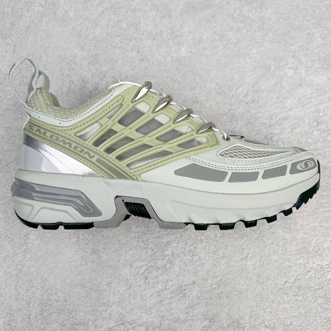 SALOMON ACS Pro Advanced 萨洛蒙 金属银 低筒 户外 跑步鞋 运动鞋 男鞋 女鞋 416395（版型偏小一码）